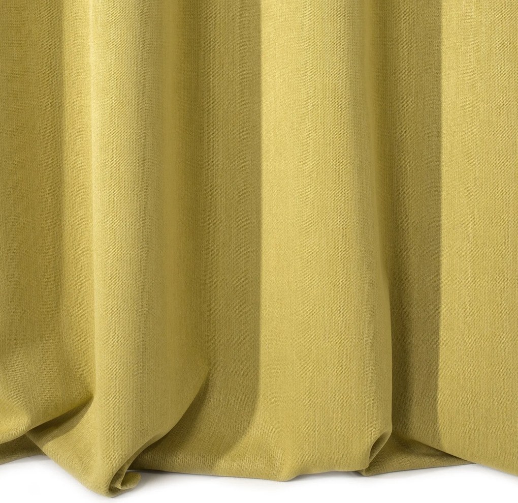 ZATEMŇOVACÍ ZÁVES NA KRÚŽKOCH ROSSIE 135X250 CM HORČICOVÁ