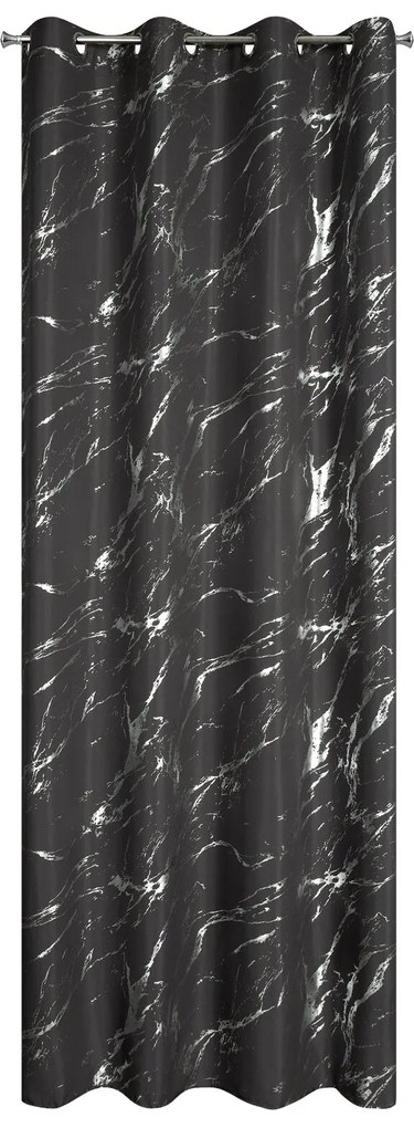 ZÁVES NA KRÚŽKOCH LANI 140X250 CM VZOROVANÁ