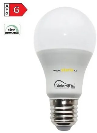 Diolamp SMD LED žiarovka A60 12W/230V/E27/3000K/900Lm/230°/Step Dim