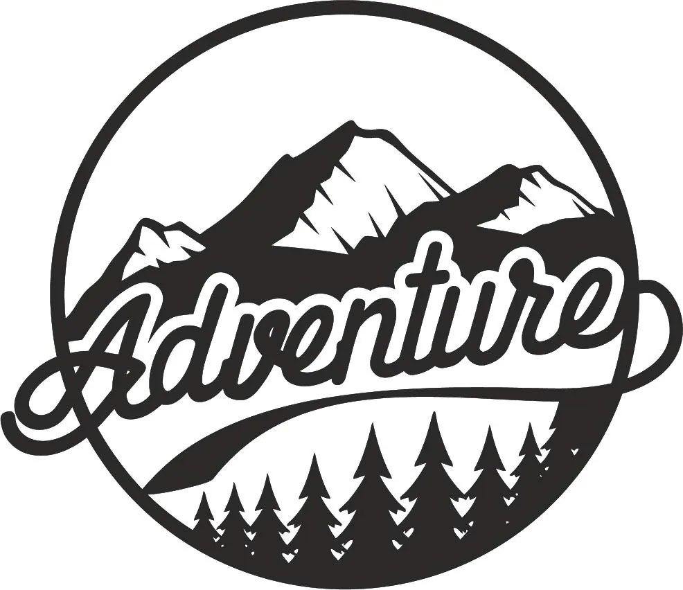 SENTOP | Drevený obraz na stenu s prírodným motívom adventure| SENTOP PR0421