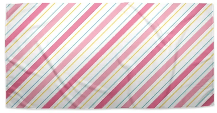 Sablio Uterák Štvorfarebné pruhy - 30x50 cm