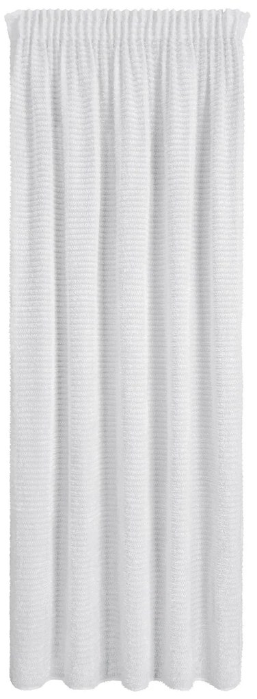 ZÁVES NA PÁSKE EVA MINGE REINA 135X270 CM BIELA