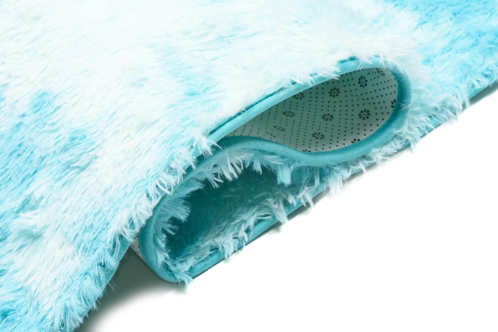 TA Koberec MR-582 Modrá SILK DYED Rozmer: 80x150 cm