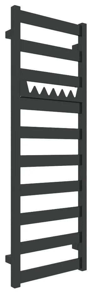 Terma Vivo 1150x400 vodný/elektrický radiátor RAL 9005 Pololesk ZS