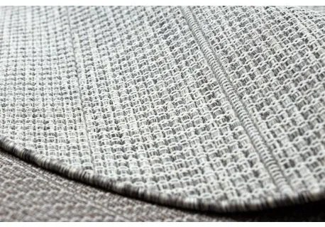 Koberec SISAL LOFT 21198 BOHO slonová kosť/strieborná/taupe Veľkosť: kruh 120 cm