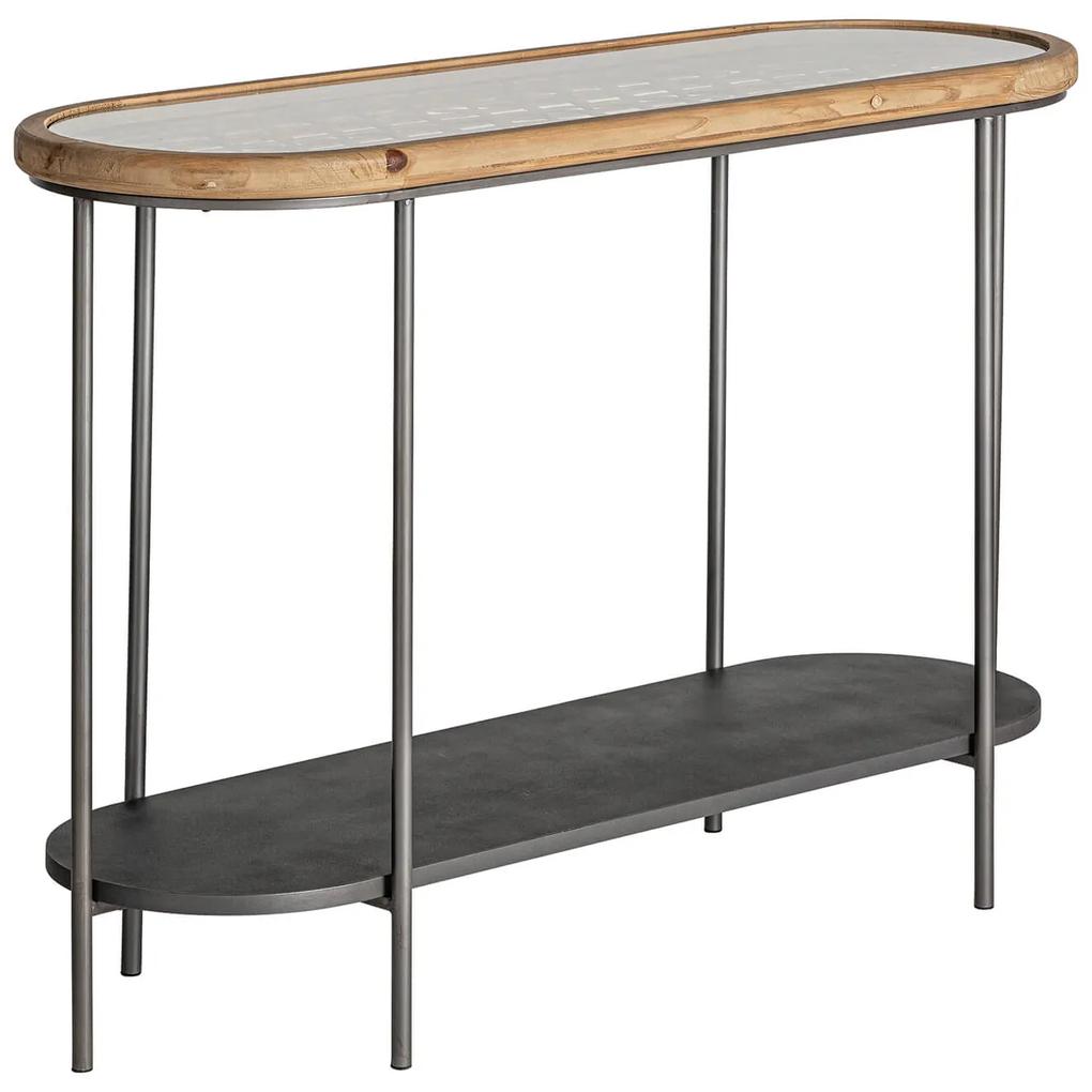 Konzolový stolík denso 120 x 40 cm sivý MUZZA