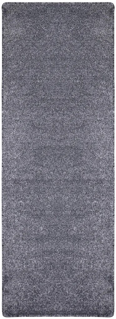 Behúň na mieru Apollo Soft antra, šíre 90 cm, šedá, chodba / predsieň, Vopi