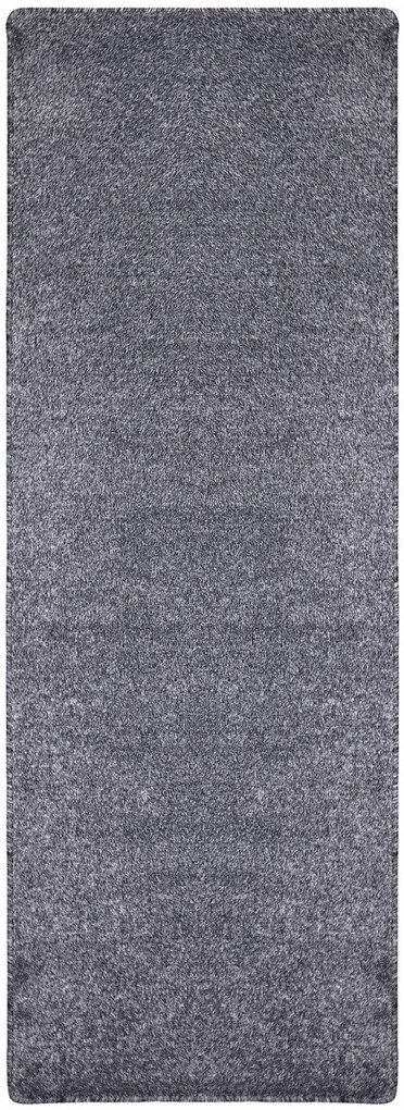 Vopi, Koberec behúň na mieru Apollo Soft antra, šíre 40 cm, šedá, chodba / predsieň