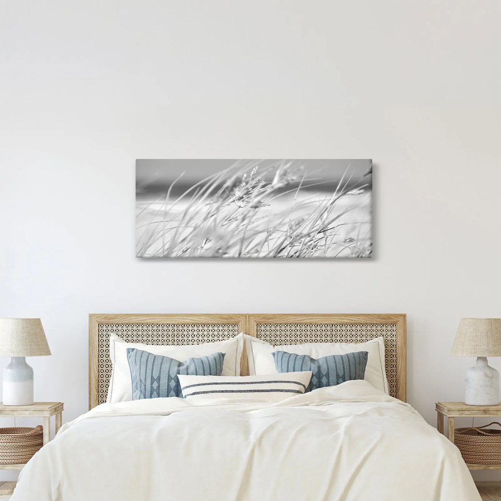 Obraz - Plážová tráva (120x50 cm)