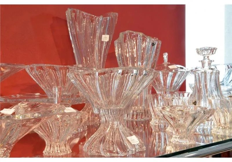 KRIŠTÁĽOVÁ MISKA BOHEMIA PLANTICA 220 MM