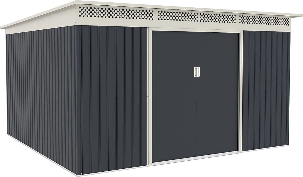 G21 Záhradný domček 340 × 333 × 191 cm (antracit)