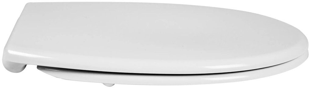 Gamma Sines, toaletné WC sedátko 418(467)x378mm, polypropylén, pomalé zatváranie, biela, GMA-D1