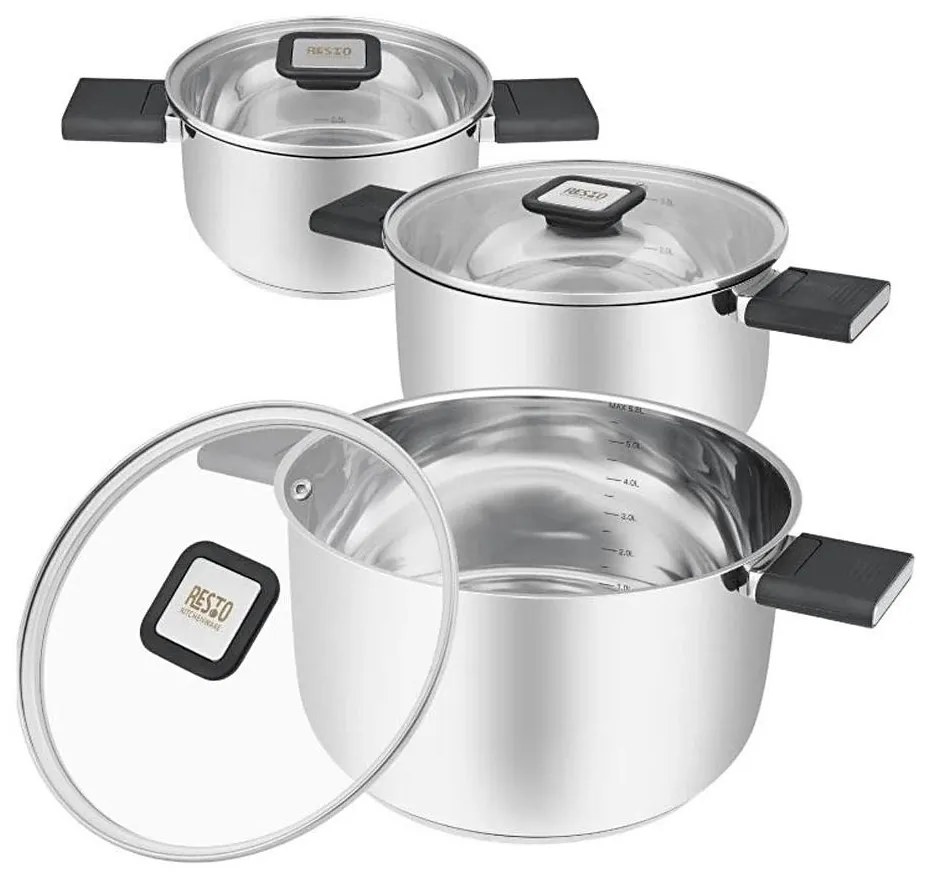 Resto - 6-dielna sada hrncov ANSER