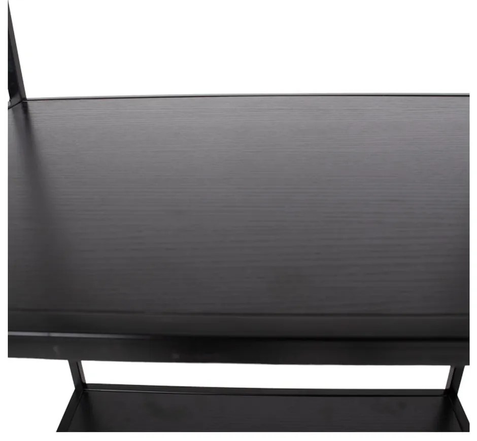 Čierna knižnica House Nordic Vita Shelf, 51 x 170 m