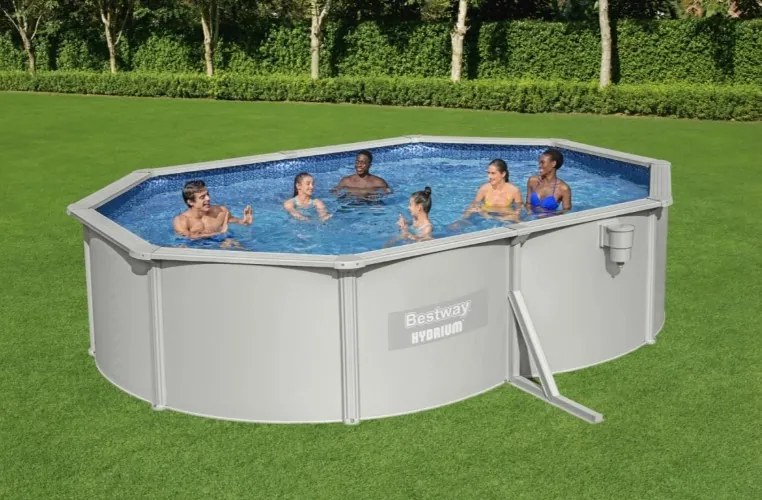 Bestway Panelový oválny bazén Bestway 500 x 360 x 120 cm [56586]