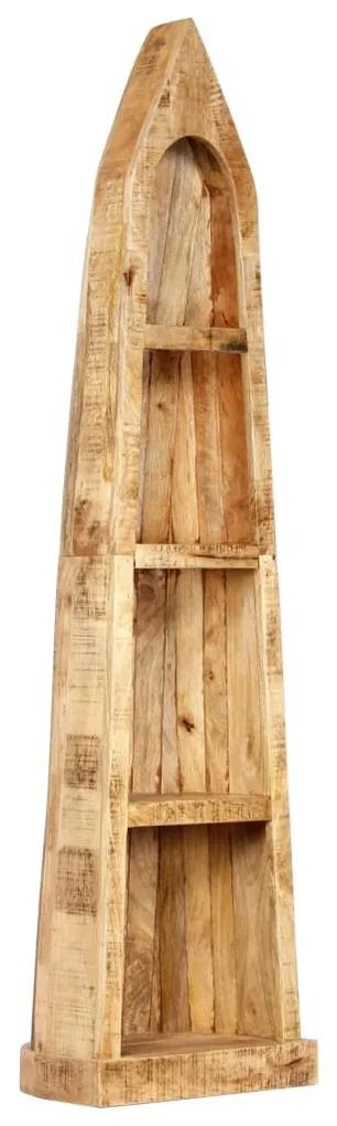 Knižnica 50x40x180 cm masívne mangovníkové drevo 247662