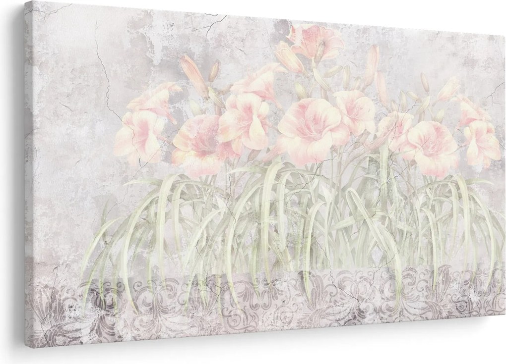 Obraz - Freska ľalií (90x60 cm)