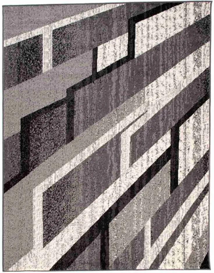 Kusový koberec PP Kendo šedý, Velikosti 160x229cm