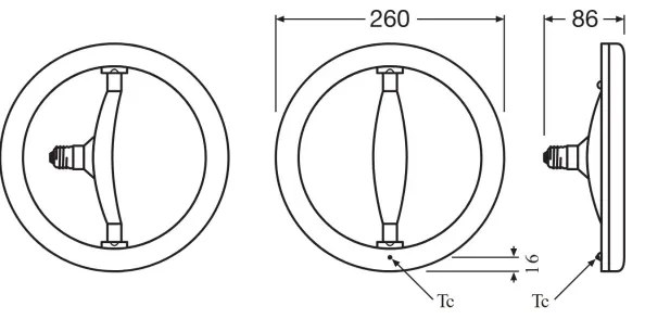 LED Žiarivková trubica E27/14,5W/230V 2700K - Osram