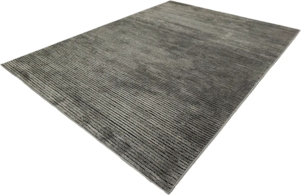 Koberec Eforia 9551 GREY – sivý obdĺžnik pre každú miestnosť Rozmer: 60x100 cm