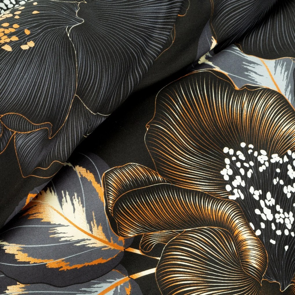 MAKOSATÉNOVÉ OBLIEČKY LIMITED COLLECTION PEONIA2 160X200 CM, 2KS 70X80 CM VZOROVANÉ