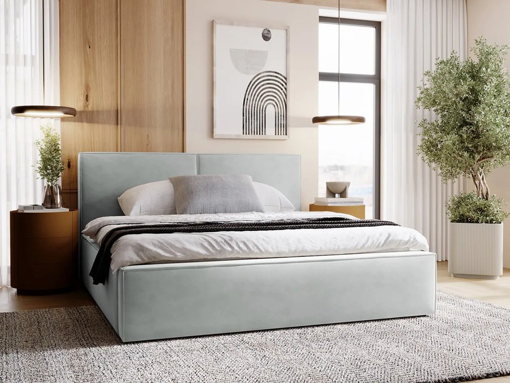 Čalúnená manželská posteľ Sokoz, Rozmer postele: 120x200, Poťahy: Manila 20
