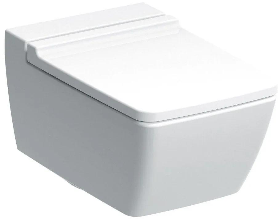 GEBERIT Xeno2 závesné WC Rimfree (bez splachovacieho kruhu) s hlbokým splachovaním, 350 x 540 mm, biela, s povrchovou úpravou KeraTect, 500.500.01.1