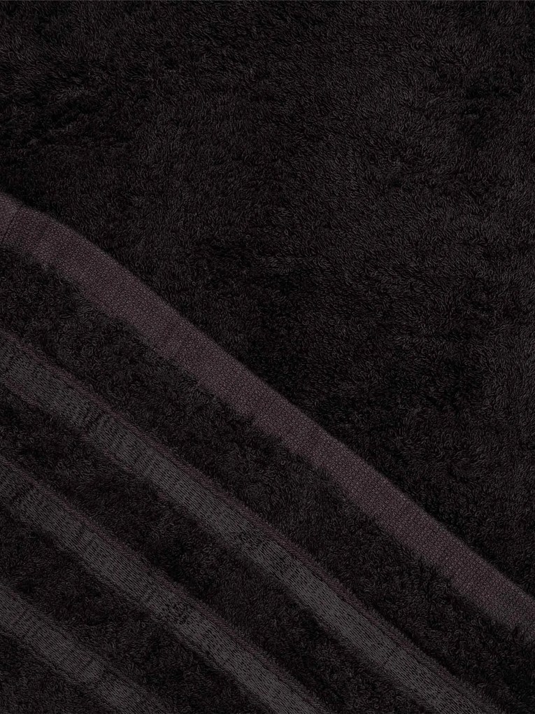 Bambusový uterák 50 × 100 cm ‒ Noemi čierny