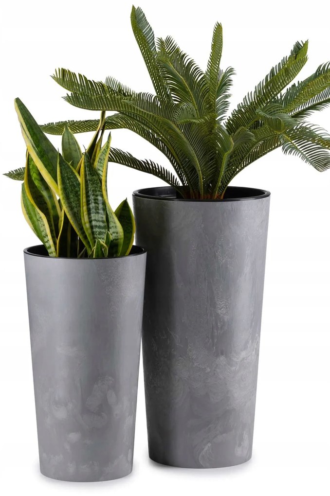 Kvetináč URBANIKA 46 cm sivý betón