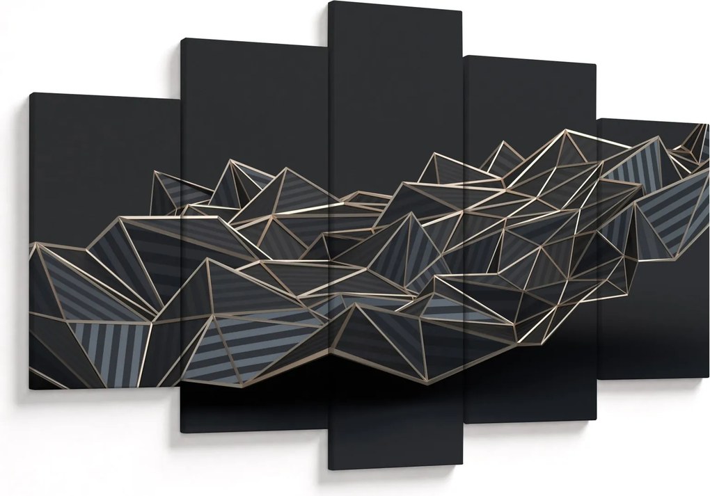 Obraz abstrakcie (150x105 cm)