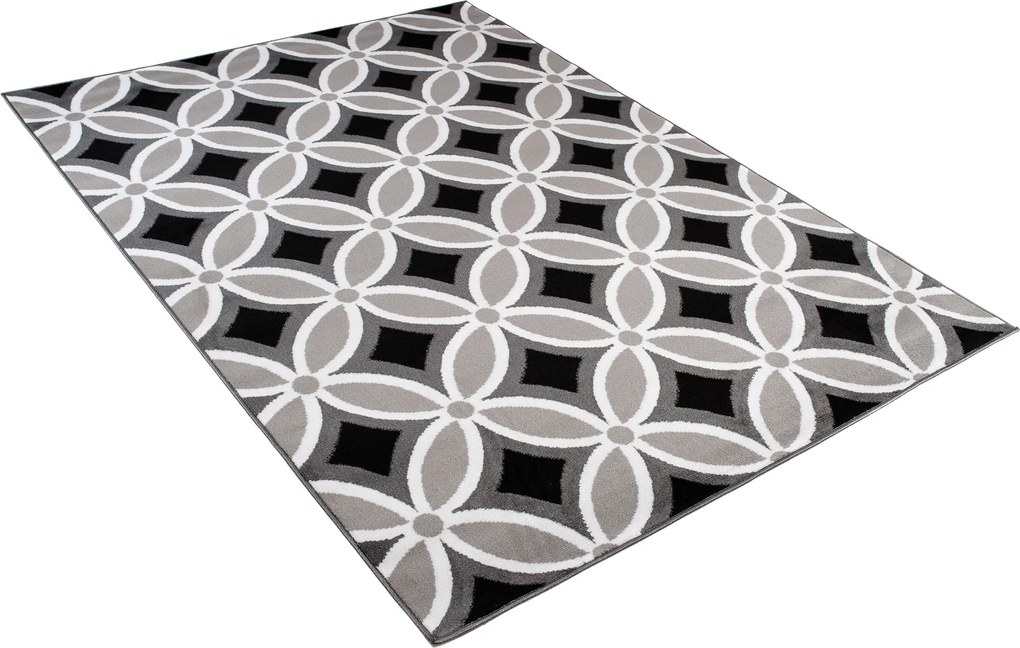 TA Koberec Z898A TMAVO ŠEDÁ MAYA PP EYM Rozmer: 200x250 cm