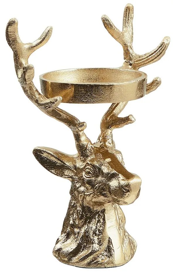 OH MY DEER Svietnik - zlatá