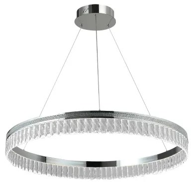 LED stmievateľný krištáľový luster na lane THALIA LED/55W/230V 3000-6000K + diaľkové ovládanie