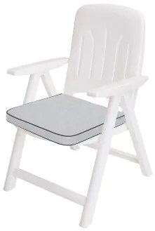 Podsedák na záhradnú stoličku MASZA popol ekolen