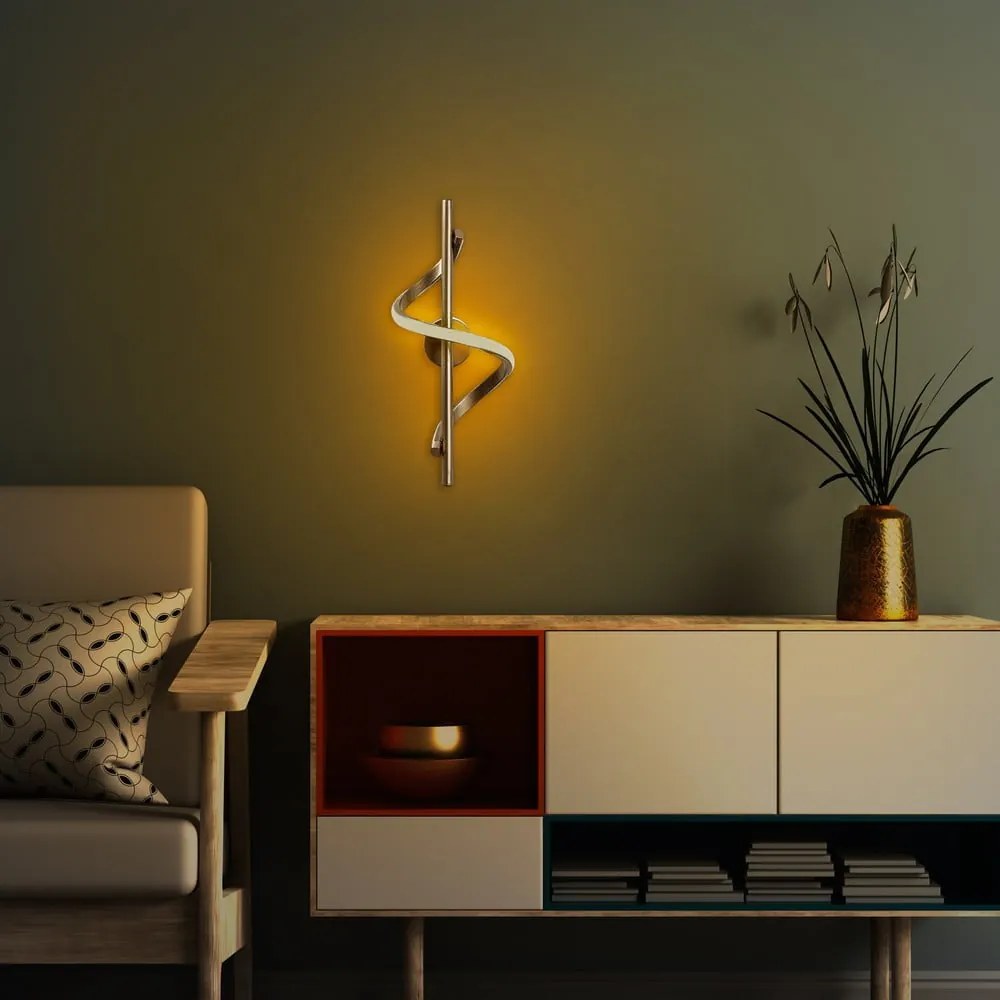 LED nástenné svietidlo v zlatej farbe ø 7 cm Likma – Opviq lights
