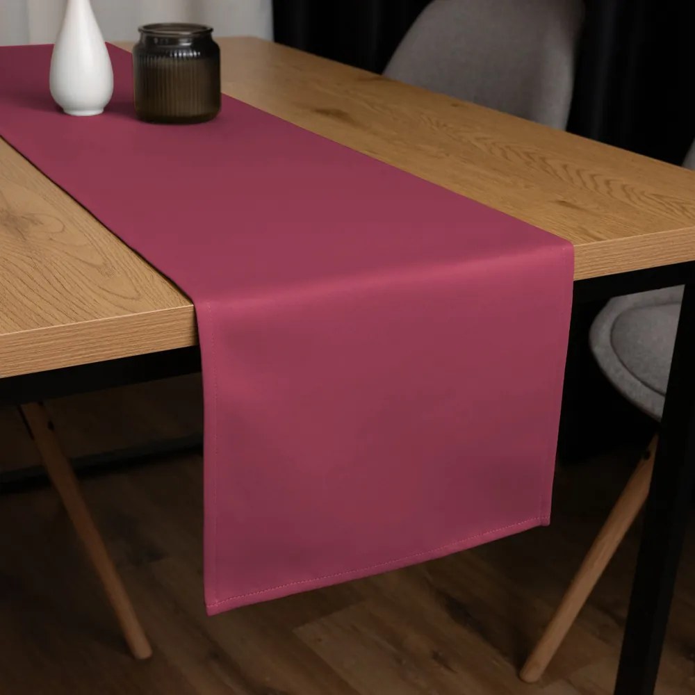 Biante Dekoračný behúň na stôl BKS-414 Malinovo červený 20x140 cm
