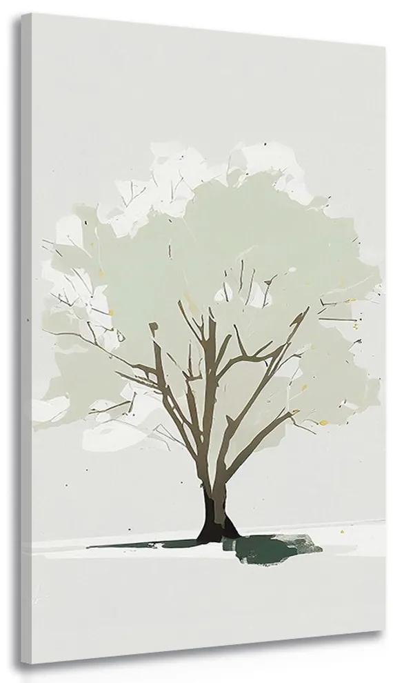 Obraz strom v minimalistickom duchu Varianta: 60x120