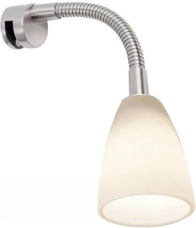 Kúpeľňové svietidlo PAULMANN Svítidlo nad zrcadlo / obraz Galeria LED Curvus kartáč.kov vč.1x2,2W G9 99906