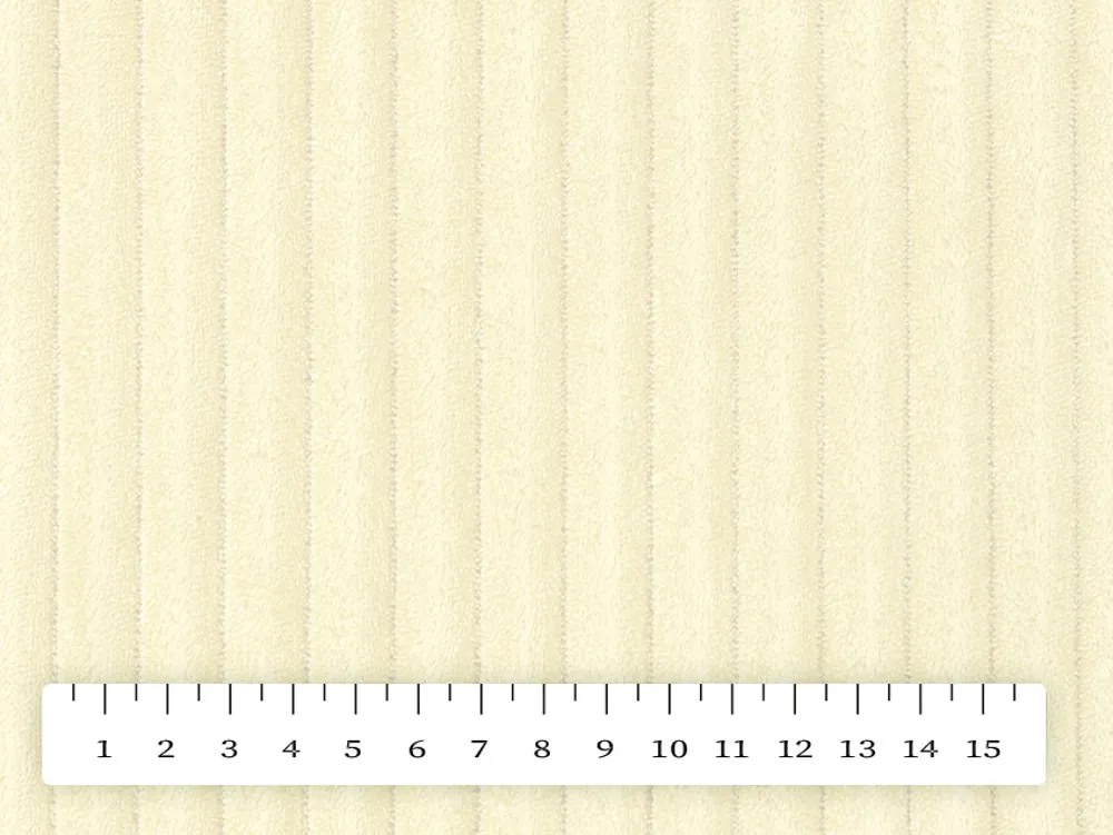 Biante Dekoračná obliečka na vankúš Minky menčester MKM-009 Svetlo vanilková 35 x 45 cm