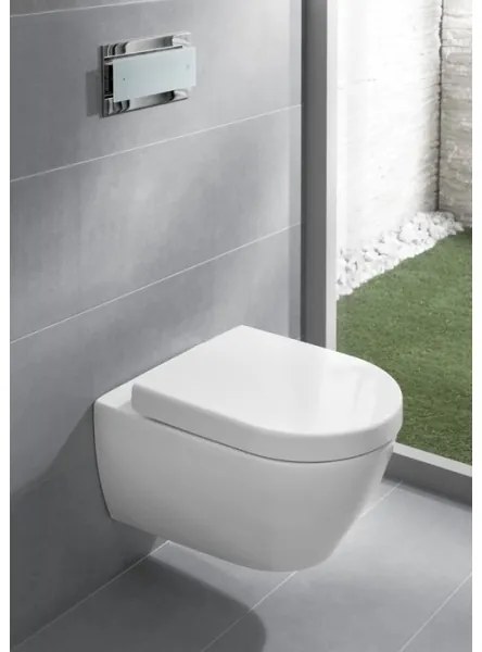 Villeroy & Boch 9M68S101 - WC sedátko SoftClose SUBWAY 2.0 biele