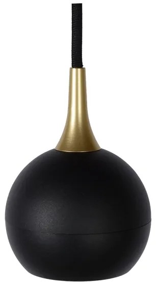Lucide 09434/01/30 - Luster na lanku FAVORI 1xGU10/5W/230V čierna