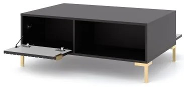 Klubska mizica FLOP črna