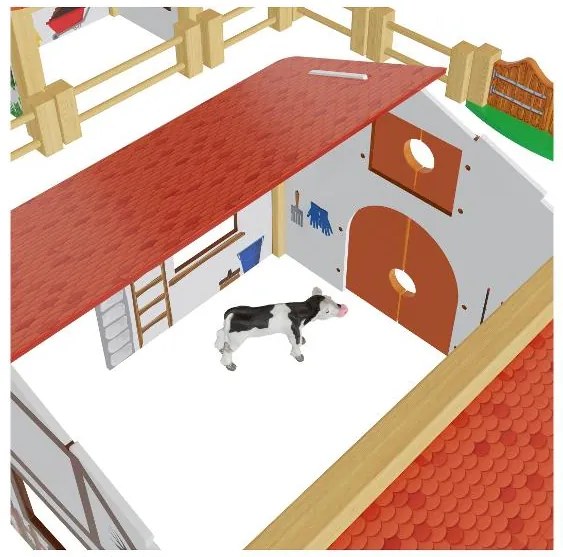 Playtive Drevený zvierací svet (farma) (100380938)