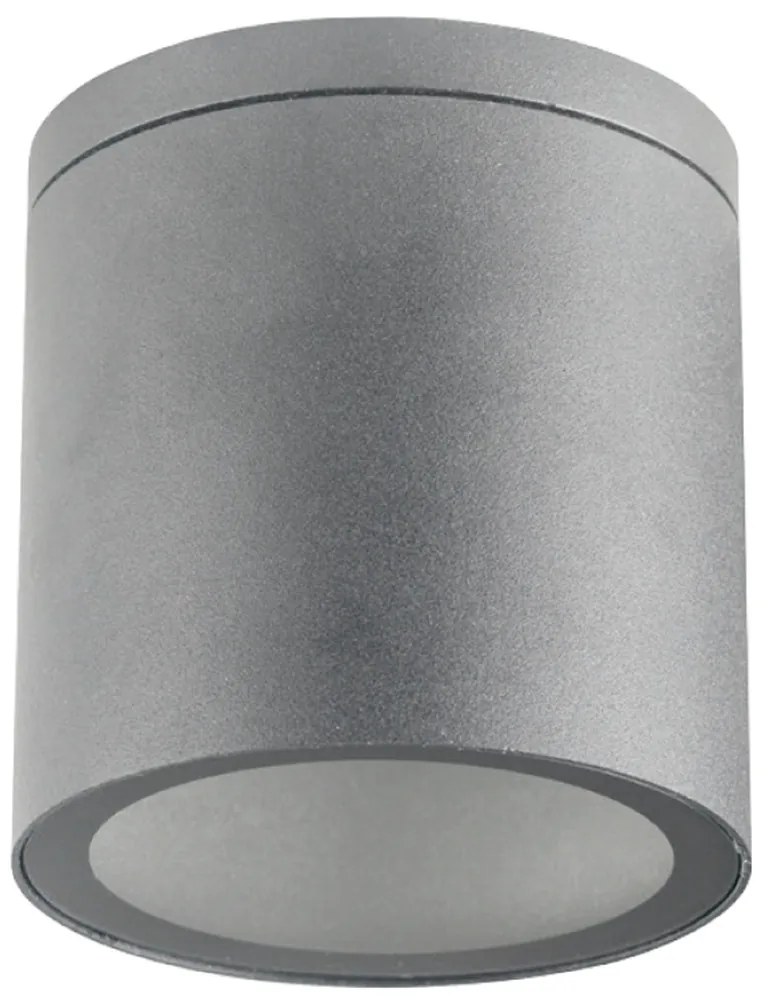 Stropné svietidlo SPOT LED QUAZAR 18 GU10 IP44 KOBI ALUMINIUM Round Grey