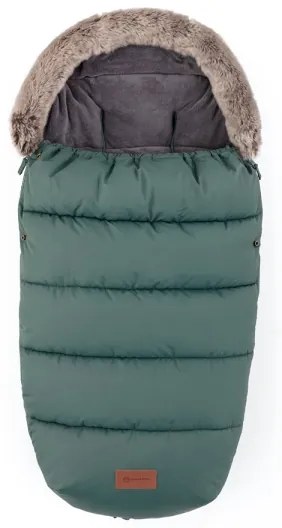 PETITE&MARS - SADA detského fusaku 4v1 COMFY + rukávnikov na kočík FURRY Khaki