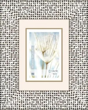 Fotorámik Glamour 13x18 cm, strieborný%