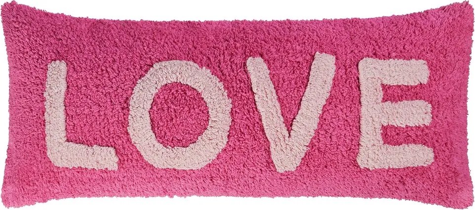 TUFTED LOVE Vankúš 30 x 70 cm - ružová
