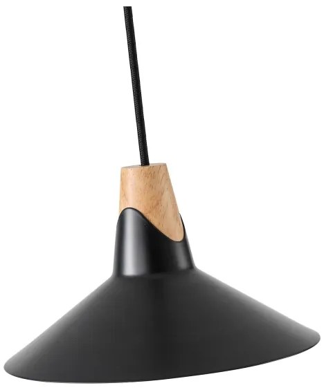 Luster na lanku 1xE27/15W/230V čierna