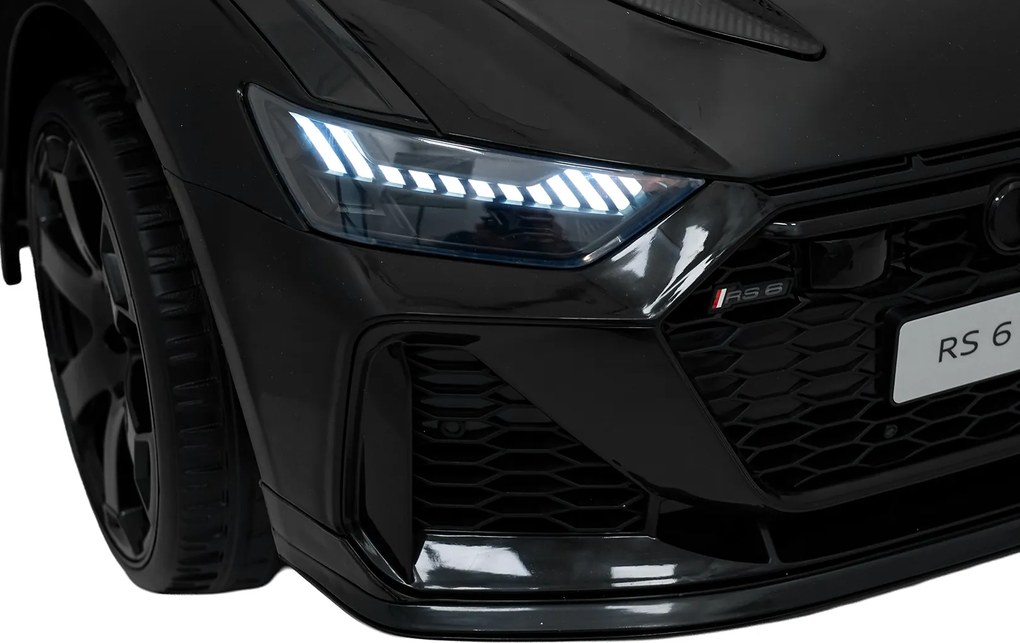 Ramiz Audi RS6 Avant GT elektrické autíčko pre deti čierne
