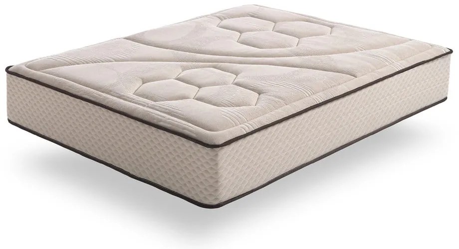 Tvrdý/stredne tvrdý penový obojstranný termoregulačný matrac 200x200 cm Tempus Gold – Moonia